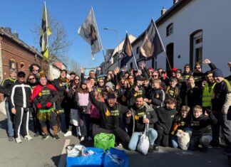 Gute Stimmung herrschte bei dem Bomberos aus Lintorf. Foto: TuS 08 Lintorf