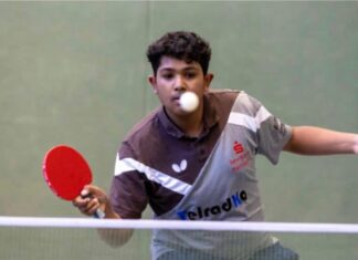 Die Bilanz von Debangshik Ghosh: 16:8. Der Stammspieler fährt häufige Siege für die Unioner ein. Foto: SV Union Velbert