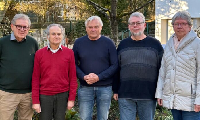 Der neue Vorstand der AG 60plus der SPD. Foto: SPD Haan