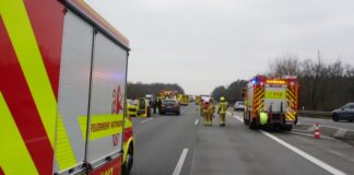Zweimal rückte die Feuerwehr auf Autobahnen aus. Foto: FW Ratingen