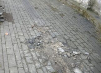 Die Beschädigungen sind deutlich sichtbar. Foto: Stadt Wülfrath