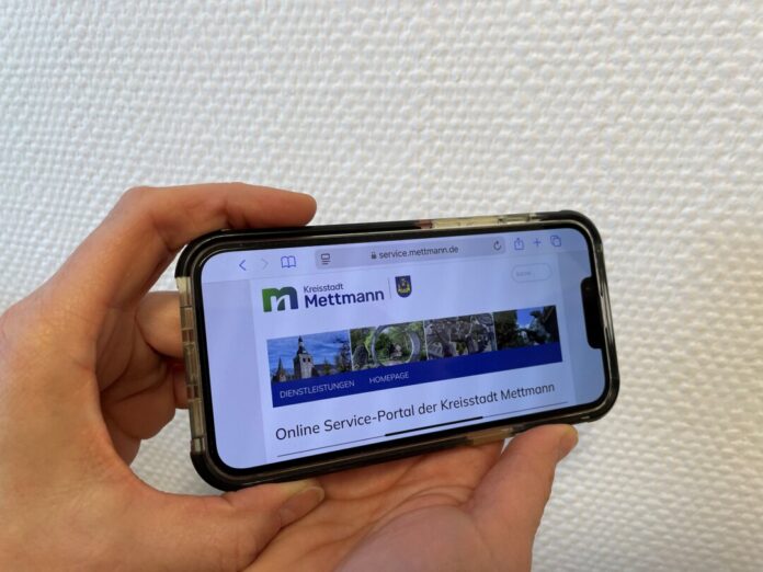 Das Online-Service-Portal der Stadtverwaltung wird gut genutzt. Foto: Kreisstadt Mettmann