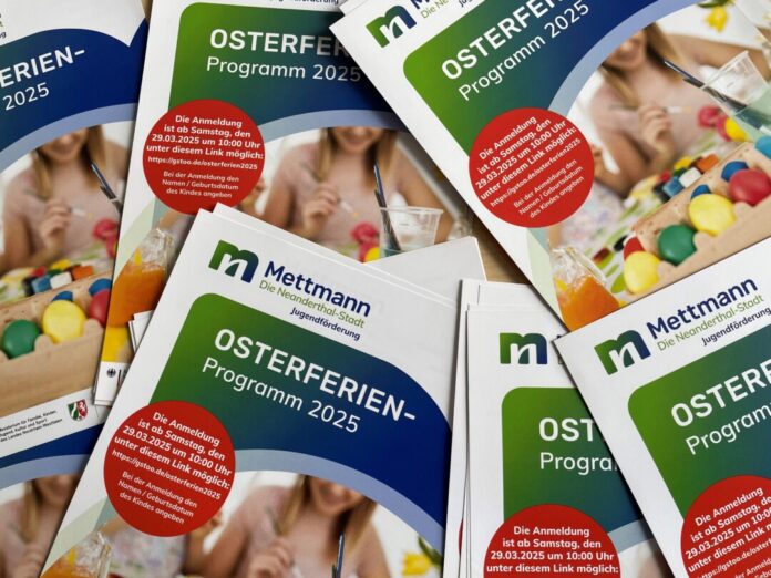 Verschiedene Freizeitangebote gibt es in Mettmann in den Osterferien. Foto: Kreisstadt Mettmann