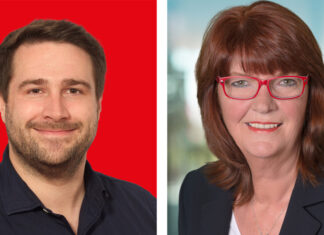 Rosa-Maria Kaleja und Pat Kreß von der Ratinger SPD. Fotos: SPD Ratingen