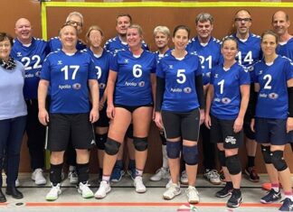 Eine knappe Niederlage musste das Lintorfer Mixed-Team einstecken. Foto: TuS 08 Lintorf