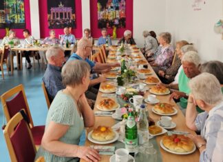 Gut besucht war das Ostercafé im Seniorentreff Süd. Foto: Stadt Ratingen