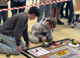 Paul und Nico von der Städtischen Gesamtschule Haan. Foto: Kreis Mettmann