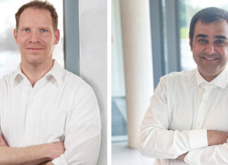 Dr. Arik Drebes (Chefarzt des Endoprothetikzentrums an der Fachklinik 360°) und PD Dr. Ali Harati (Chefarzt für Neurochirurgie und Wirbelsäulenchirurgie an der Fachklinik 360°). Fotos: Fachklinik 360°