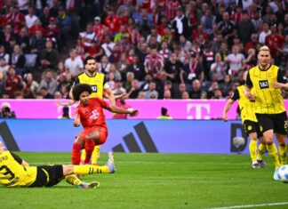 Serge Gnabry brachte viel Schwung in die Bayern-Offensive.