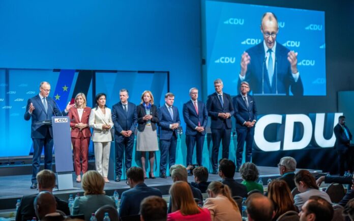 Laumann und Frei nehmen Merz gegen Kritik an der Kabinettsliste in Schutz. 