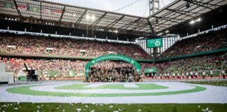 Immer wieder Köln: 2025 findet im Stadion in Müngersdorf zum 16. Mal das Endspiel um den DFB-Pokal statt.