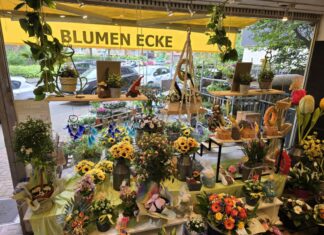 Auslage de Blumen Ecke Rang , Bild: Alexander Heinz