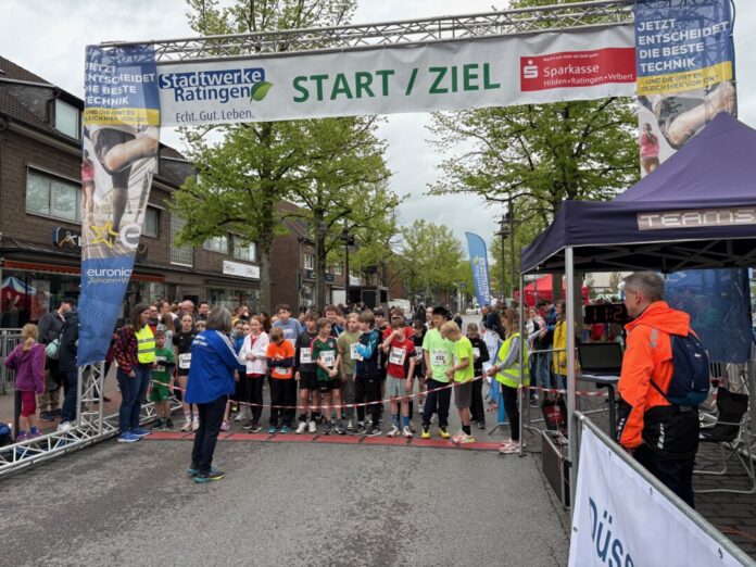 Der Citylauf kommt gut an - fast 800 Starter waren dieses Jahr dabei. Foto: TuS 08 Lintorf