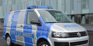 Mit dem "Streifenwagen" tourt die Polizei durch den Kreis Mettmann. Foto: Polizei