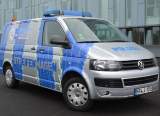 Mit dem "Streifenwagen" tourt die Polizei durch den Kreis Mettmann. Foto: Polizei