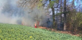 Die Feuerwehr Velbert im Einsatz in Neviges. Foto: FW Velbert