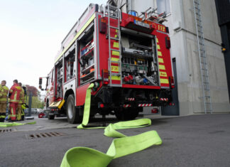 Die Feuerwehr war im Stadtgebiet im Einsatz. Foto: Polizei/Symbolbild