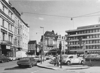 So sah es damals aus: Der Grendplatz in den Siebzigern. Foto: Steeler-Archiv