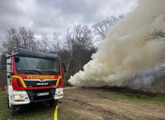 In Velbert, aber auch anderen Städten der Region, ist die Gefahr für Waldbrände derzeit erhöht. Foto: FW Velbert