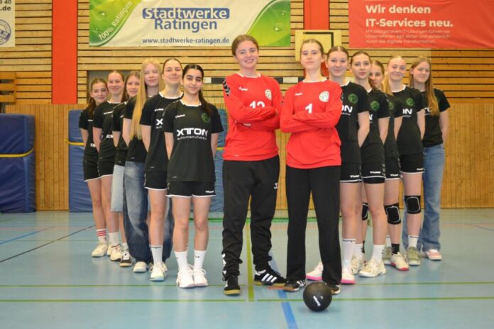 Die B-Jugend im Handball des TuS 08 Lintorf kann noch Spielerinnen gebrauchen. Foto: TuS 08 Lintorf