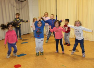 Die Kita-Kinder hatten viel Spaß bei der Aktion. Foto: privat