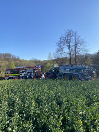 Waldbrand Neviges April 2025