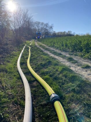 Waldbrand Neviges April 2025