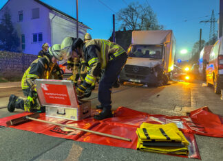 Ein Blick auf die Einsatzstelle in Gerschede. Foto: Feuerwehr Essen