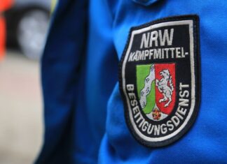 Eine bei Sanierungsarbeiten gefundene Bombe aus dem Zweiten Weltkrieg wirkt sich in Duisburg erhebliche auf Anwohner und Verkehrsteilnehmer aus. (Symbolbild)