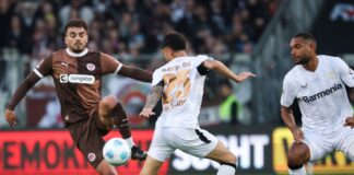 Dass 1:1 beim FC St. Pauli war eines seiner letzten Spiele für Bayer: Jonathan Tah (r) sucht eine neue Herausforderung. 