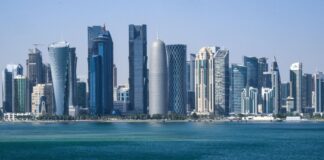Blick auf Doha, die Hauptstadt von Katar (Archivbild)