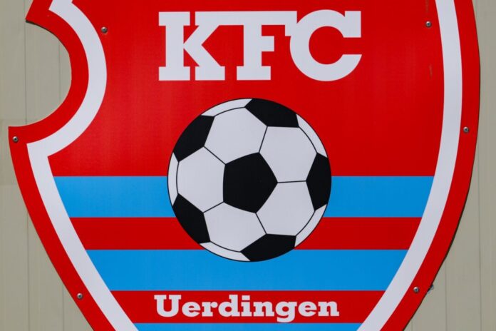 Das Wappen des insolventen Fußballvereins KFC Uerdingen 05.