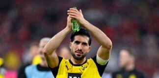 BVB-Kapitän Emre Can verpasste das Abschlusstraining vor dem Rückspiel gegen Barcelona