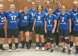 Das Mixed-Volleyball-Team aus Lintorf. Foto: TuS 08 Lintorf