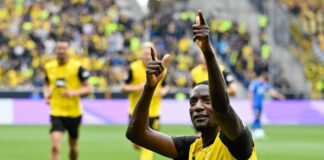 Nächster Treffer: BVB-Stürmer Serhou Guirassy.