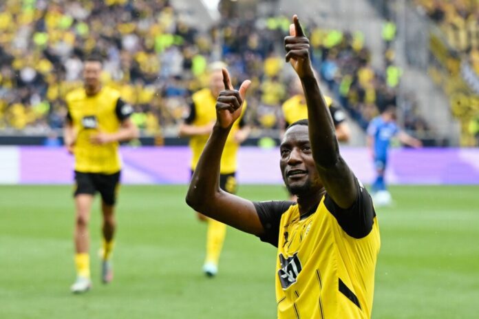 Nächster Treffer: BVB-Stürmer Serhou Guirassy.