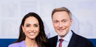 Franca Lehfeldt und Christian Lindner sind Eltern geworden. (Archivbild)