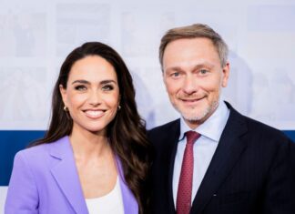 Franca Lehfeldt und Christian Lindner sind Eltern geworden. (Archivbild)