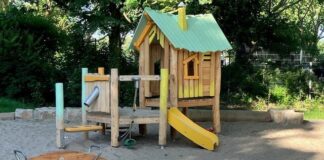 Der Spielplatz an der Hienenburg erstrahlt in neuem Glanz. Foto: Stadt Ratingen