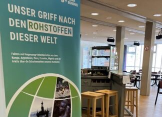 Im Lesecafé des Medienzentrums wird im Rahmen der Ausstellung zum Rohstoffabbau der Vortrag stattfinden. Foto: Stadt Ratingen