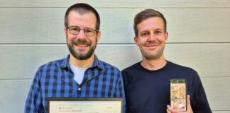 Gero Büskens, Projektmitarbeiter für Digitale Barrierefreiheit und KI beim Kompetenzzentrum Selbstbestimmt Leben Düsseldorf (links), und Niklas Büskens, Leiter Geoinformationsdienste der Stadt Ratingen, haben die Inklusionskarten erstellt. Foto: KSL NRW