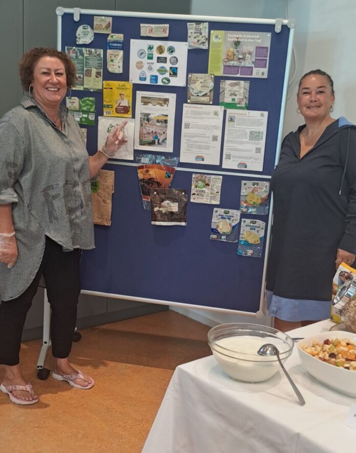 Im Mehrgenerationentreff Tiefenbroich fand ein Faires Frühstück mit Leckereien und vielen Informationen statt. Foto: Stadt Ratingen