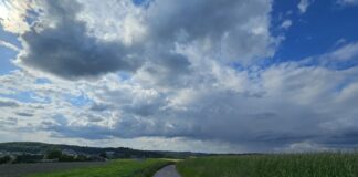 Wolken ziehen auf. Foto: Volkmann