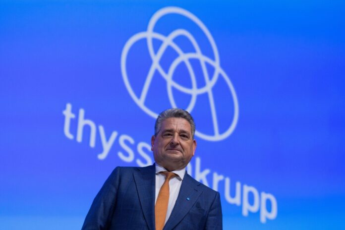 Thyssenkrupp-Chef Miguel López Beim geplanten Konzernumbau geht es laut López «nicht um eine Zerschlagung». (Archivbild)