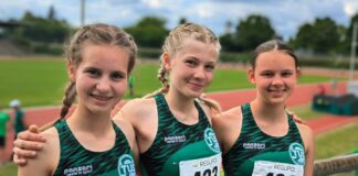 Der Lintorfer Leichtathletik-Nachwuchs über zeugte sportlich. Foto: privat/Tus 08 Lintorf