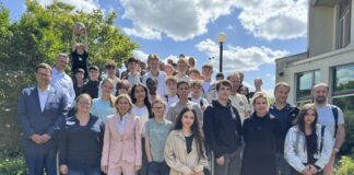 Schüler mehrere Schulen aus dem Kreis Mettmann sind jetzt geschulte Medienscouts. Foto: Kreis Mettmann