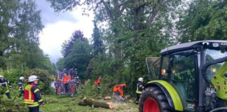 Ganze sechs Stunden dauerte der Feuerwehreinsatz.