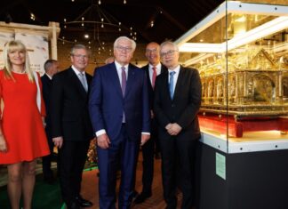 Bundespräsident Frank-Walter Steinmeier eröffnet das Jubiläumsjahr 1.250 Jahre Westfalen.