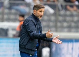 Hertha-Trainer Stefan Leitl muss in Münster auf zehn Spieler verzichten. 