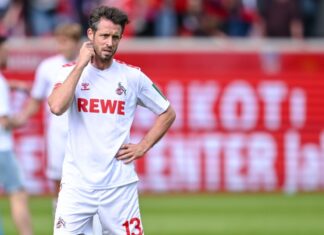 Beendet nach der Saison seine Karriere: FC Kölns Stürmer Mark Uth. 